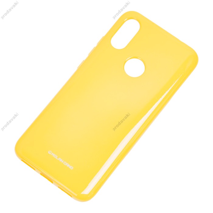 Чохол для Xiaomi Redmi 7 Molan Cano глянець жовтий