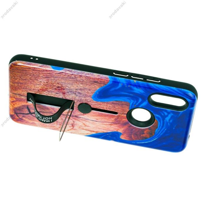 Чохол для Xiaomi Redmi 7 Kickstand "море" зріз дерева