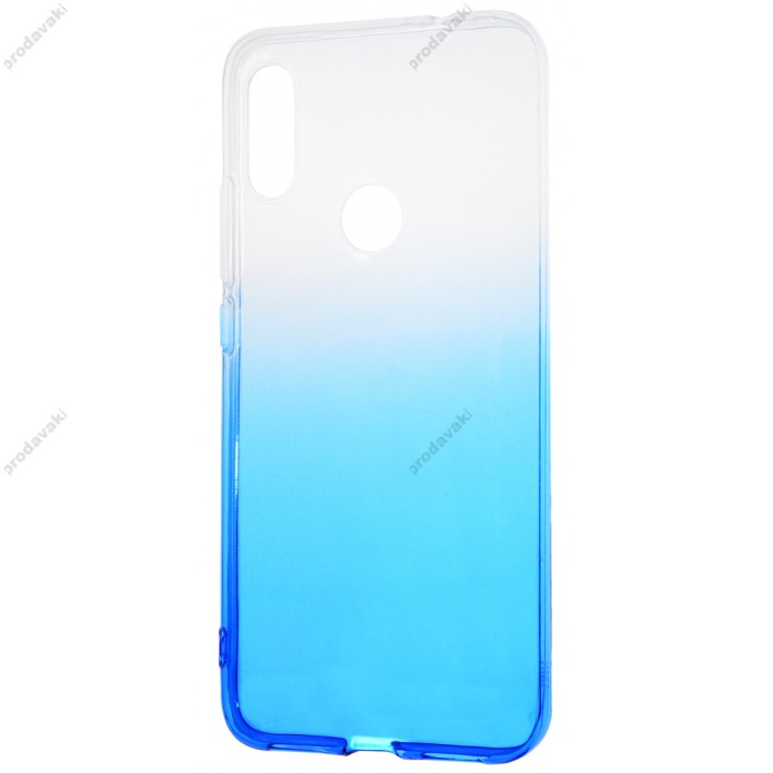 Чохол для Xiaomi Redmi 7 Gradient Design біло-блакитний