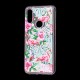 Чохол для Xiaomi Redmi 7 Блискучі вода світло-рожевий "фламінго та кактуси"