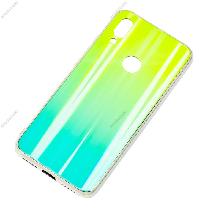 Чохол для Xiaomi Redmi 7 Aurora glass м'ятний