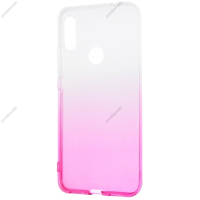Чохол для Xiaomi Redmi 7 Gradient Design рожево-білий