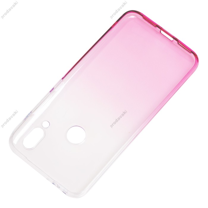 Чохол для Xiaomi Redmi 7 Gradient Design рожево-білий