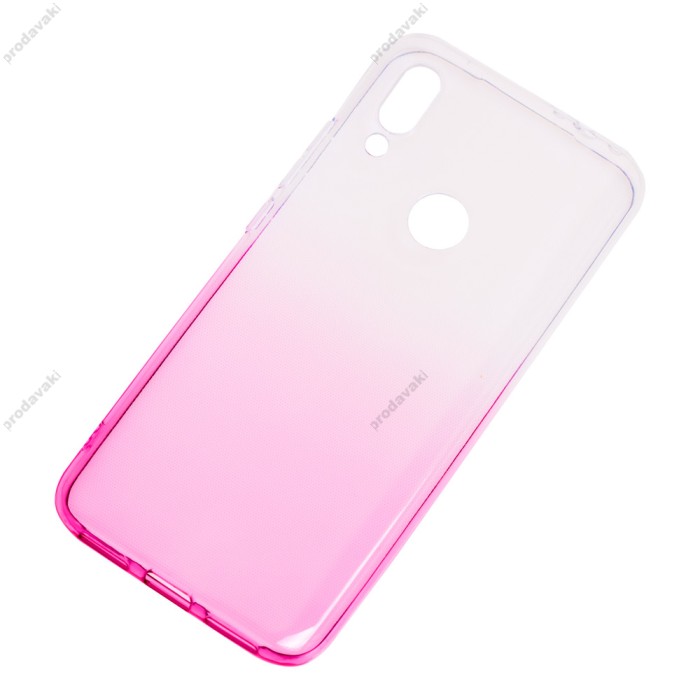 Чохол для Xiaomi Redmi 7 Gradient Design рожево-білий