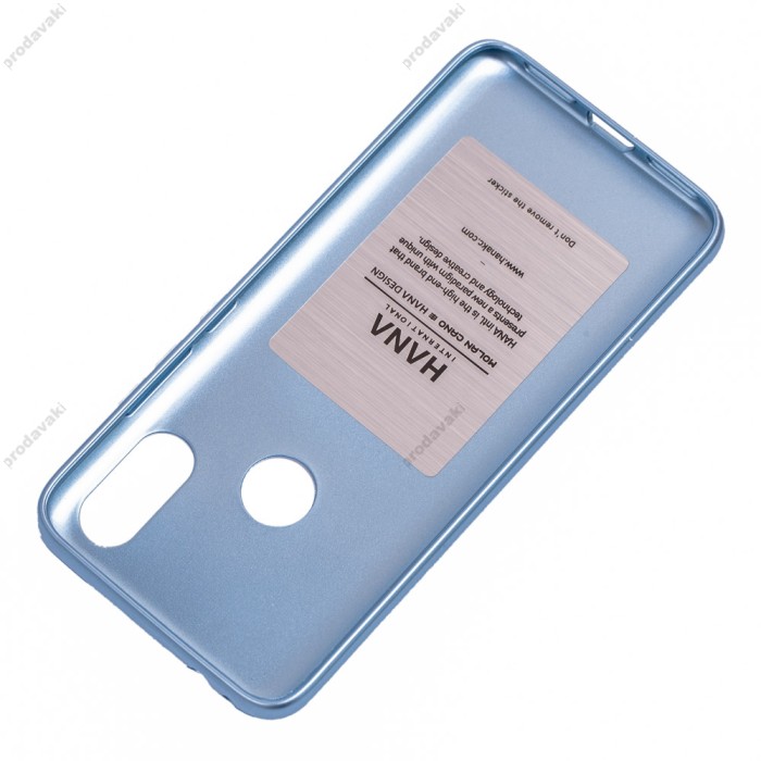 Чохол для Xiaomi Redmi 7 Molan Cano глянець блакитний