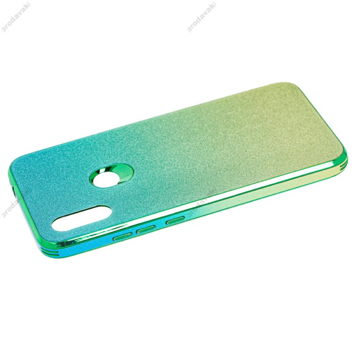 Чохол для Xiaomi Redmi 7 Ambre glass "салатово-бірюзовий"