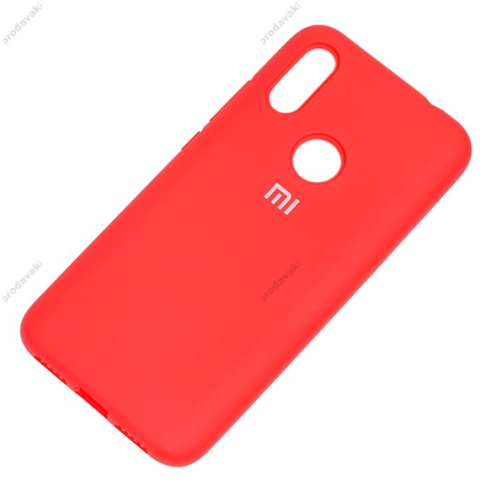 Чохол для Xiaomi Redmi 7 Silicone Full червоний