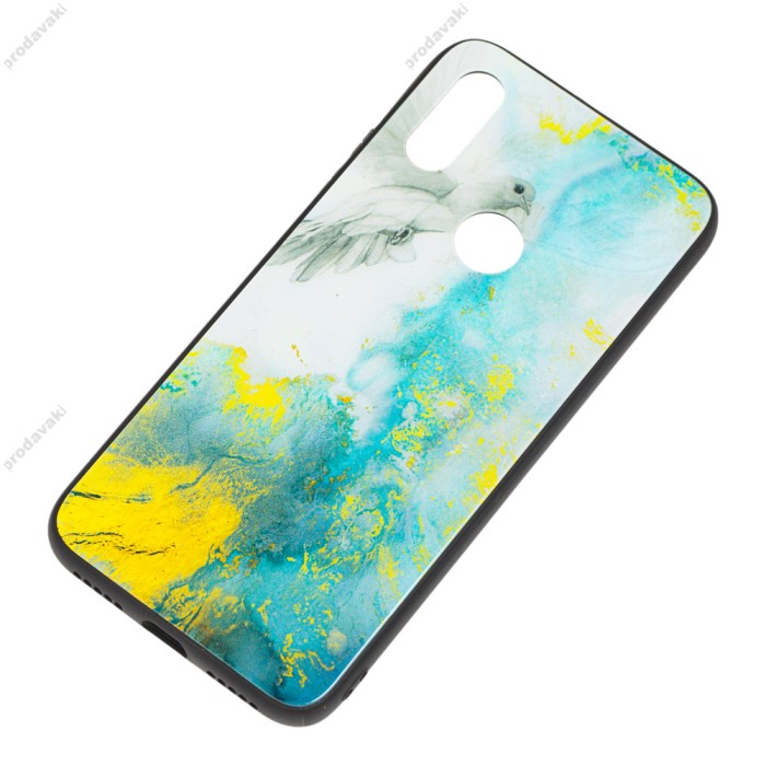 Чохол для Xiaomi Redmi 7 мармур "голуб"