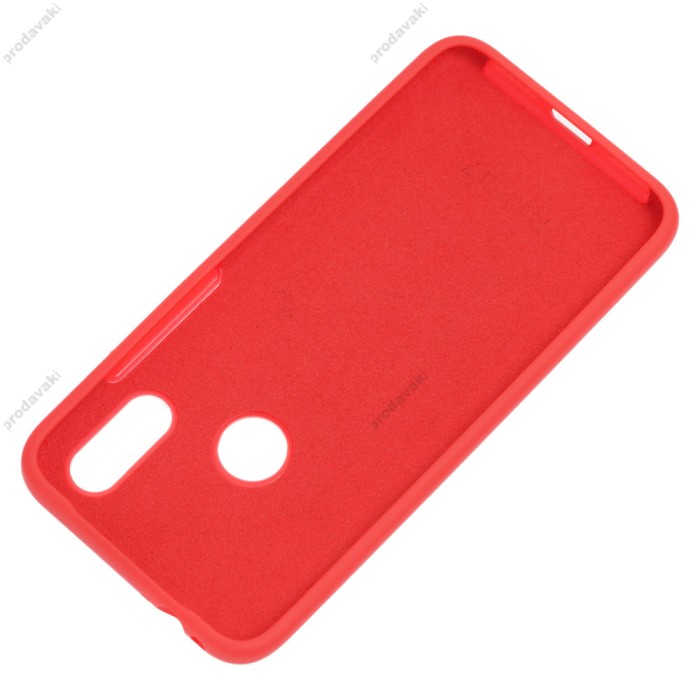 Чохол для Xiaomi Redmi 7 Silicone Full червоний