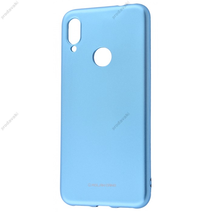 Чохол для Xiaomi Redmi 7 Molan Cano глянець блакитний