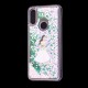 Чохол для Xiaomi Redmi 7 Блискучі вода світло-рожевий "дівчина в білій сукні"