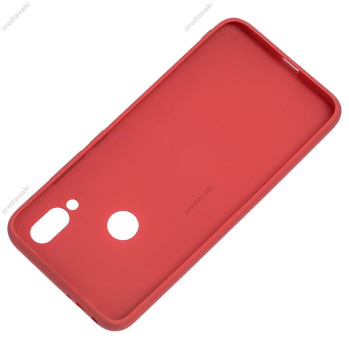Чохол для Xiaomi Redmi 7 Carbon New червоний