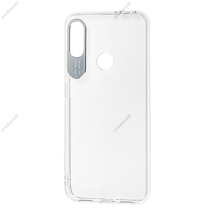 Чохол для Xiaomi Redmi 7 Epic clear прозорий/сріблястий