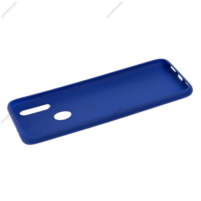 Чохол для Xiaomi Redmi 7 Logo синій