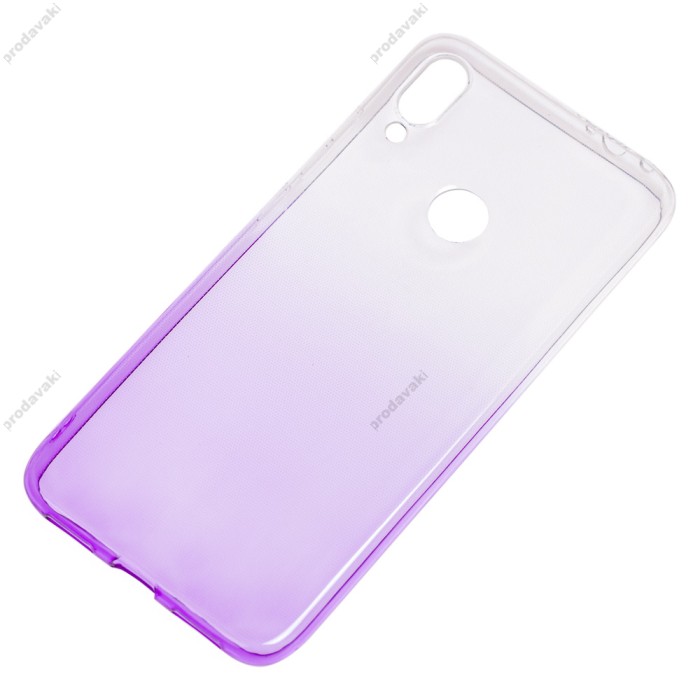 Чохол для Xiaomi Redmi 7 Gradient Design біло-фіолетовий