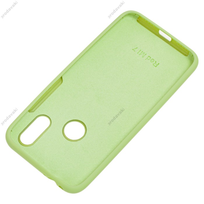 Чохол для Xiaomi Redmi 7 Silicone Full м'ятний