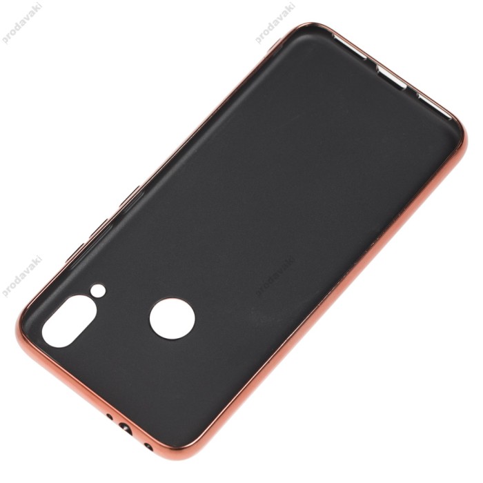 Чохол для Xiaomi Redmi 7 Silicone case (TPU) рожевий