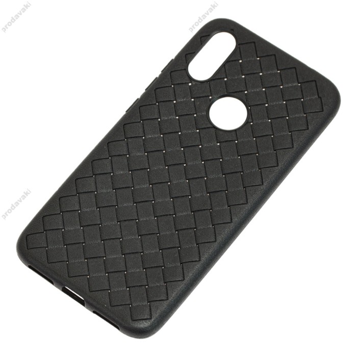Чохол для Xiaomi Redmi 7 Weaving чорний