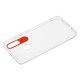 Чохол для Xiaomi Redmi 7 Epic clear прозорий/червоний