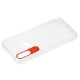 Чохол для Xiaomi Redmi 7 Epic clear прозорий/червоний