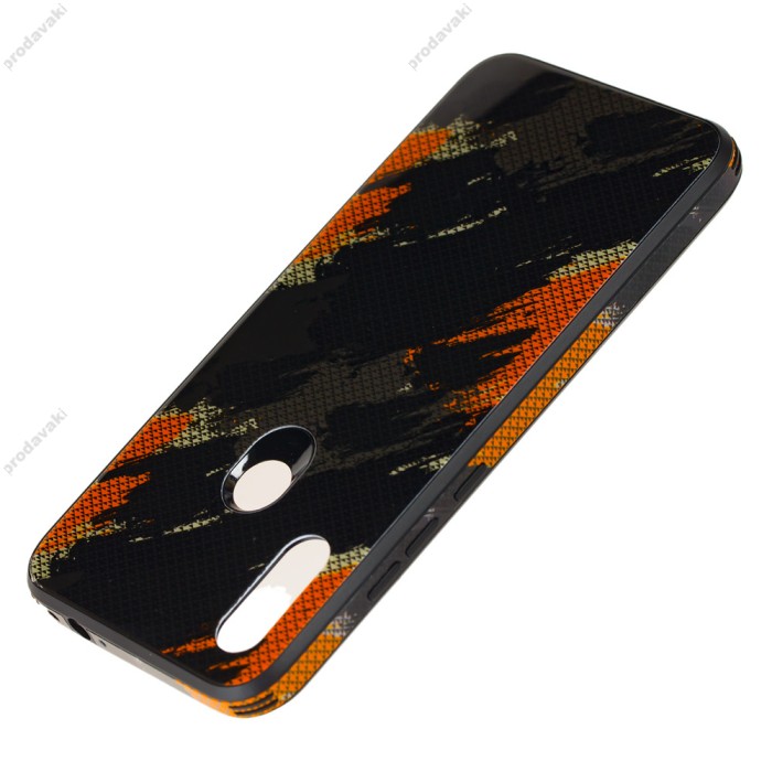 Чохол для Xiaomi Redmi 7 glass print "хакі"
