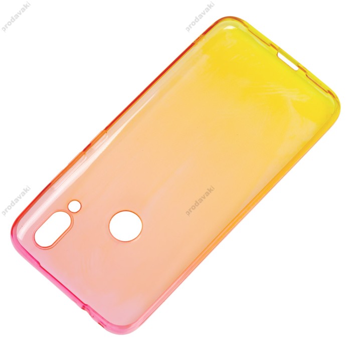 Чохол для Xiaomi Redmi 7 Gradient Design червоно-жовтий