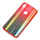 Чохол для Xiaomi Redmi 7 Aurora glass червоний