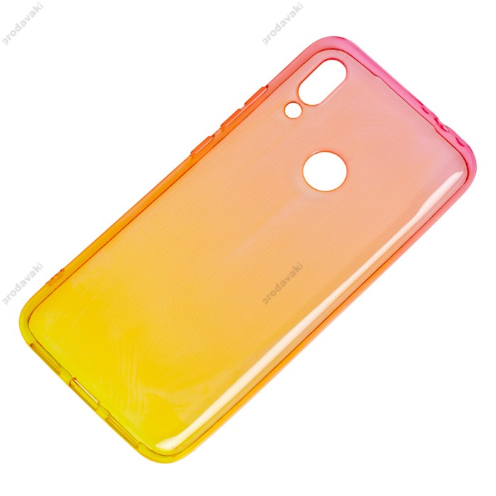 Чохол для Xiaomi Redmi 7 Gradient Design червоно-жовтий