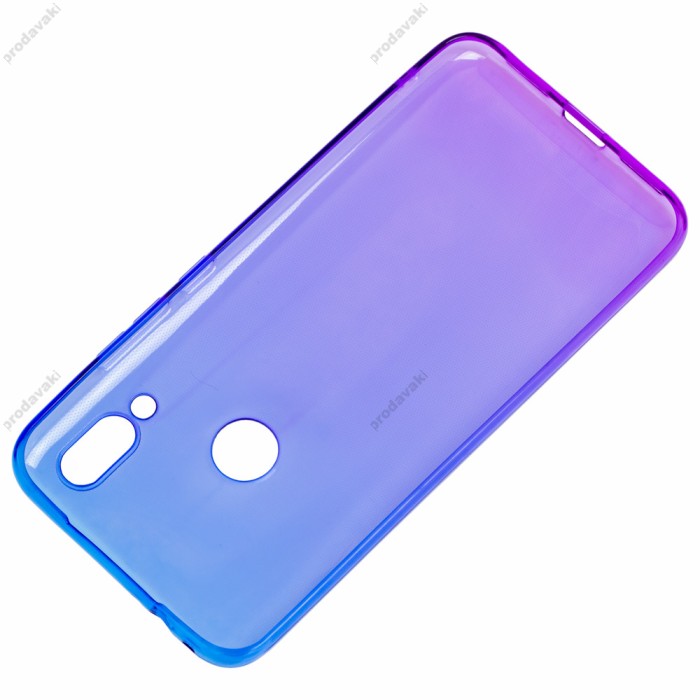 Чохол для Xiaomi Redmi 7 Gradient Design фіолетово-синій