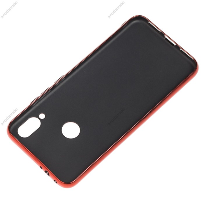 Чохол для Xiaomi Redmi 7 Silicone case (TPU) червоний