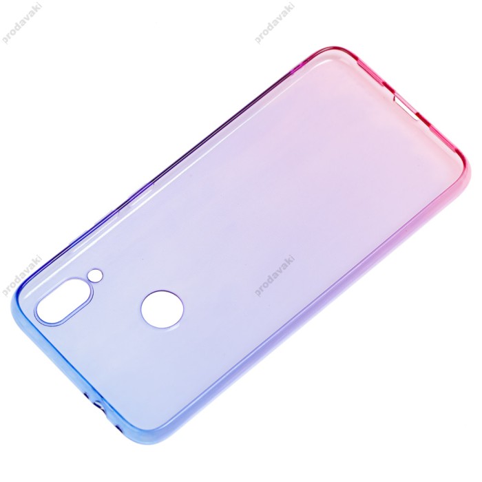 Чохол для Xiaomi Redmi 7 Gradient Design рожево-блакитний
