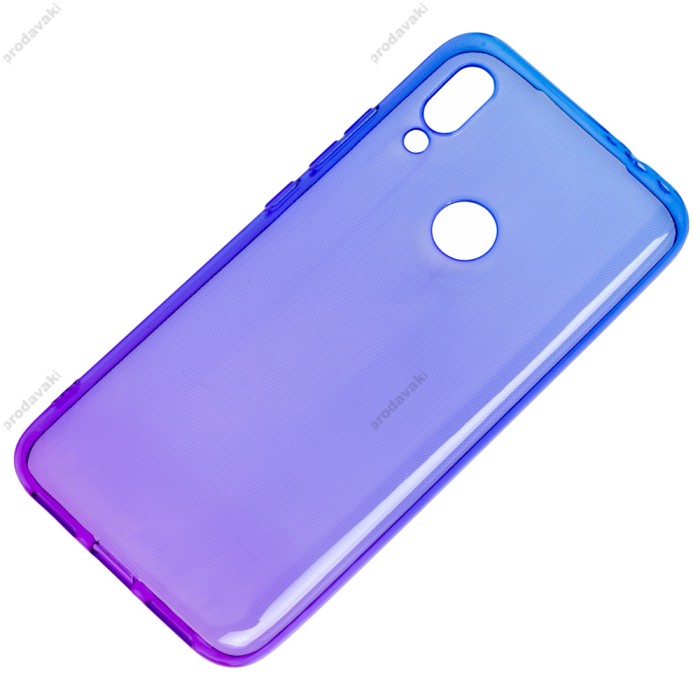 Чохол для Xiaomi Redmi 7 Gradient Design фіолетово-синій