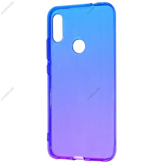 Чохол для Xiaomi Redmi 7 Gradient Design фіолетово-синій