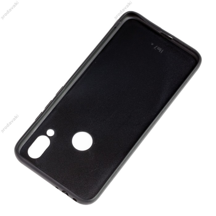 Чохол для Xiaomi Redmi 7 Gradient glass фіолетово-зелений