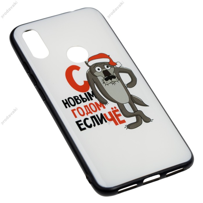 Чохол для Xiaomi Redmi 7 print + popsocket "вовк"