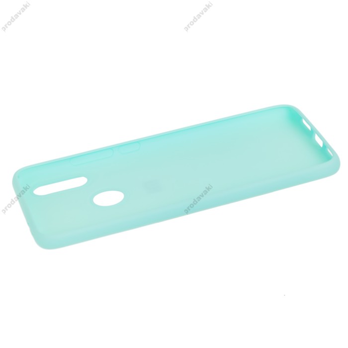 Чохол для Xiaomi Redmi 7 Logo бірюзовий