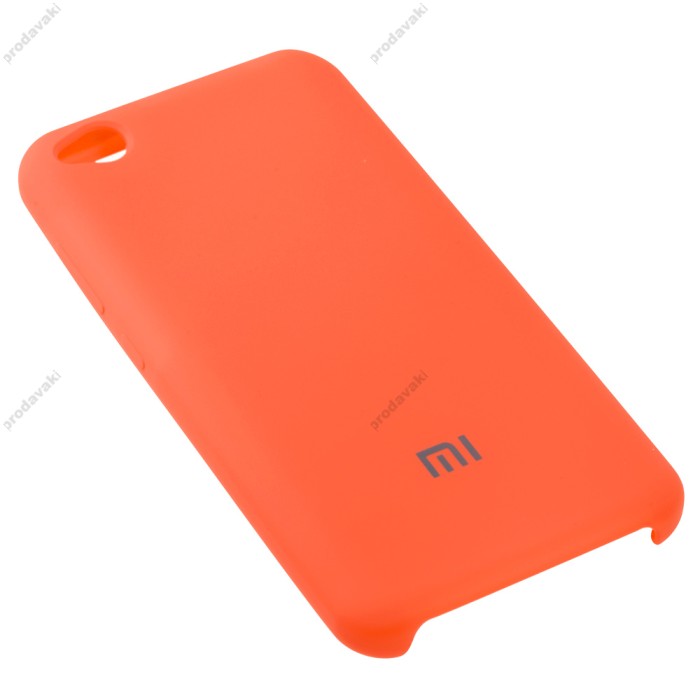 Чохол для Xiaomi Redmi Go Silky Soft Touch "яскраво-рожевий"