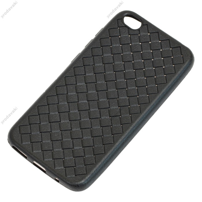 Чохол для Xiaomi Redmi Go Weaving чорний