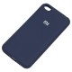 Чохол для Xiaomi Redmi Go Silicone Full темно-синій