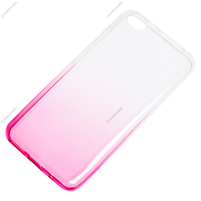 Чохол для Xiaomi Redmi Go Gradient Design рожево-білий