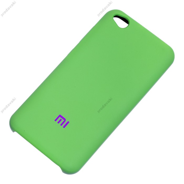 Чохол для Xiaomi Redmi Go Silky Soft Touch "зелений"