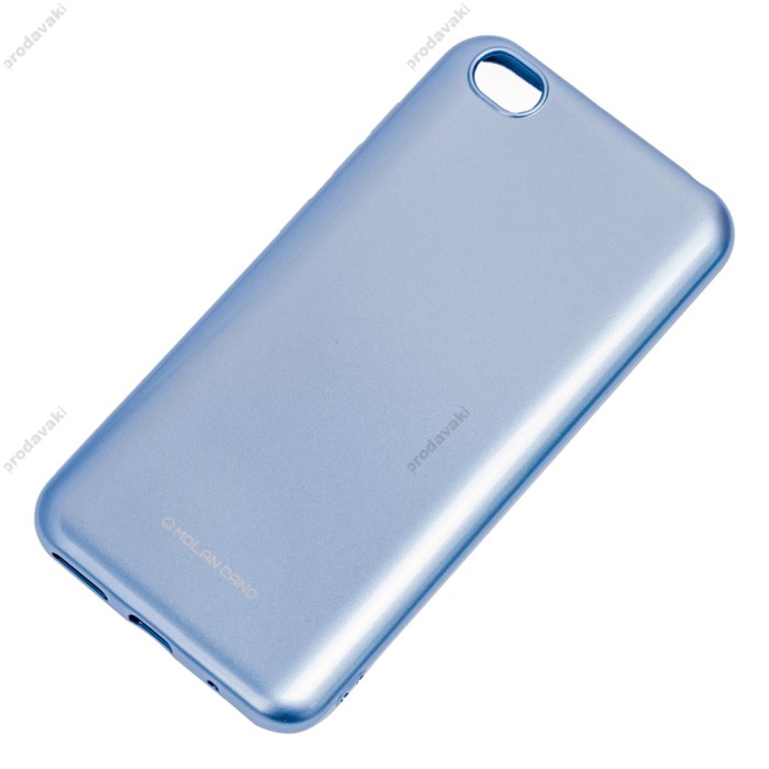 Чохол для Xiaomi Redmi Go Molan Cano Jelly глянець блакитний