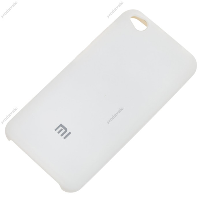 Чохол для Xiaomi Redmi Go Silky Soft Touch "білий"
