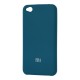Чохол для Xiaomi Redmi Go Silky Soft Touch "морської хвилі"