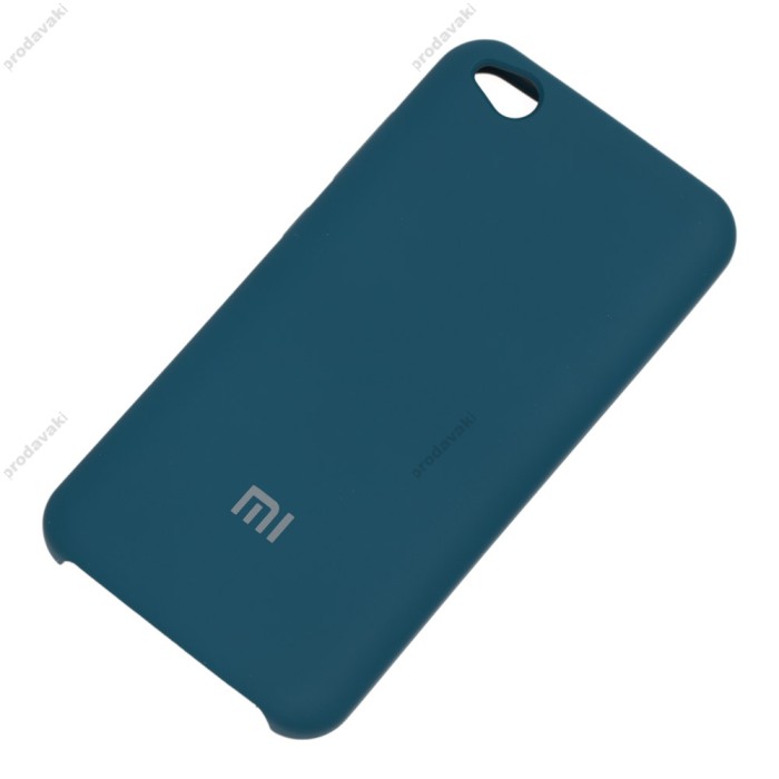 Чохол для Xiaomi Redmi Go Silky Soft Touch "морської хвилі"