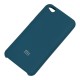 Чохол для Xiaomi Redmi Go Silky Soft Touch "морської хвилі"