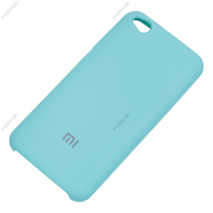 Чохол для Xiaomi Redmi Go Silky Soft Touch "бірюзовий"