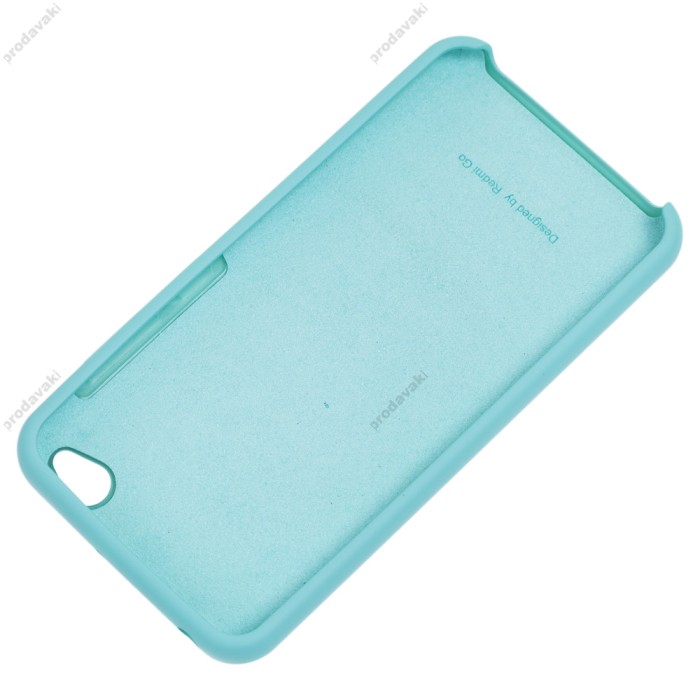 Чохол для Xiaomi Redmi Go Silky Soft Touch "бірюзовий"