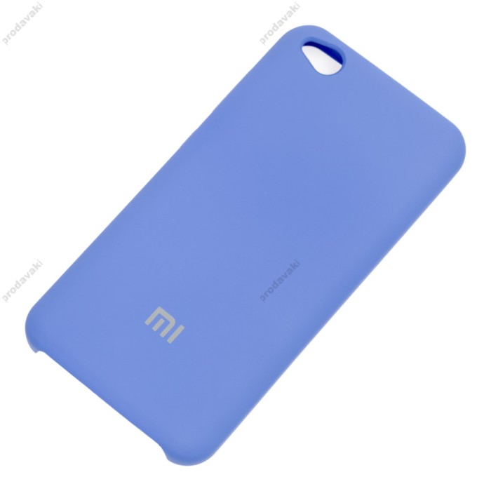 Чохол для Xiaomi Redmi Go Silky Soft Touch "світло-синій"