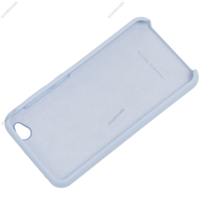 Чохол для Xiaomi Redmi Go Silky Soft Touch "ліловий"